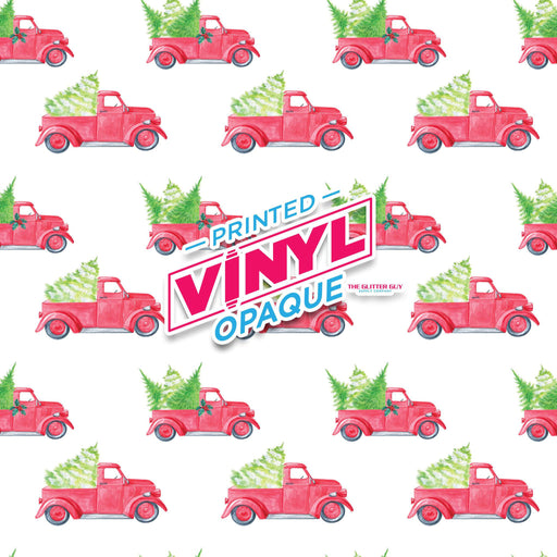 Printed Vinyl - That Red Truck | Printed Vinyl from The Glitter Guy
