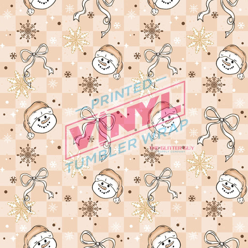 Printed Vinyl - The Snowman | Printed Vinyl from The Glitter Guy