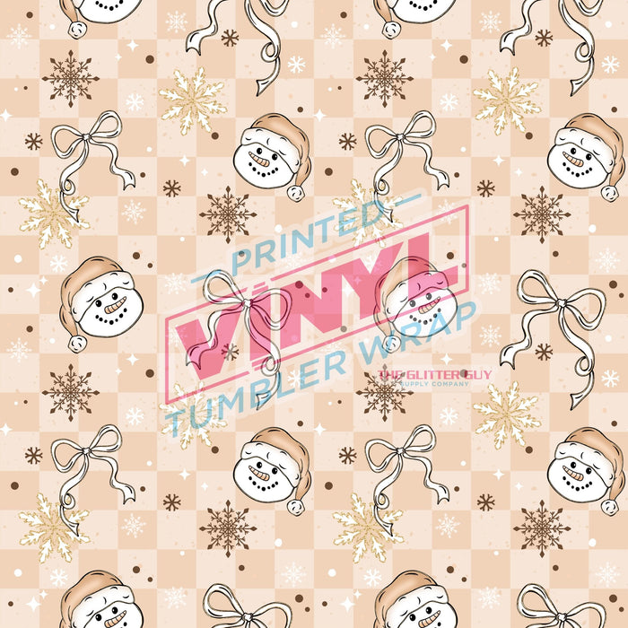Printed Vinyl - The Snowman | Printed Vinyl from The Glitter Guy