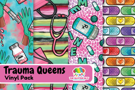 Printed Vinyl - Trauma Queen | Printed Vinyl from The Glitter Guy