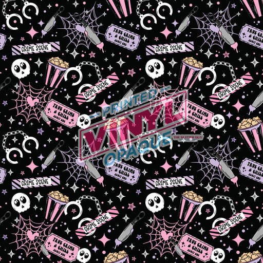 Printed Vinyl - True Crime & Chill | from The Glitter Guy