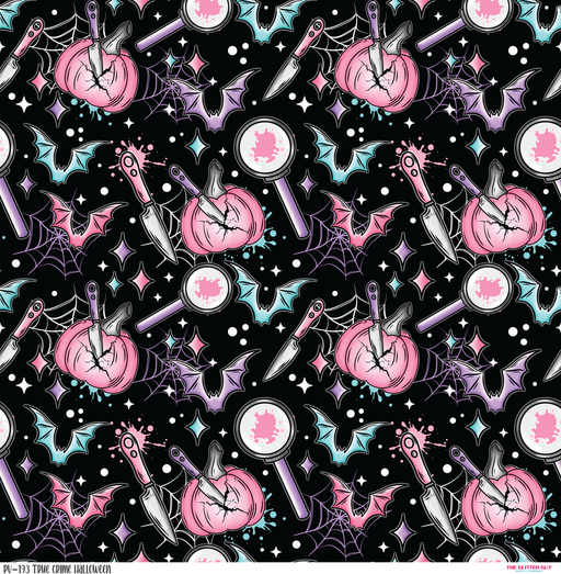 Printed Vinyl - True Crime Halloween | Printed Vinyl from The Glitter Guy