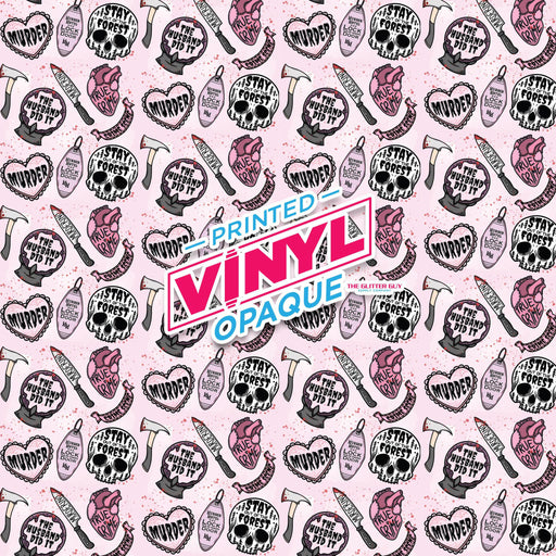 Printed Vinyl - True Crime | Printed Vinyl from The Glitter Guy