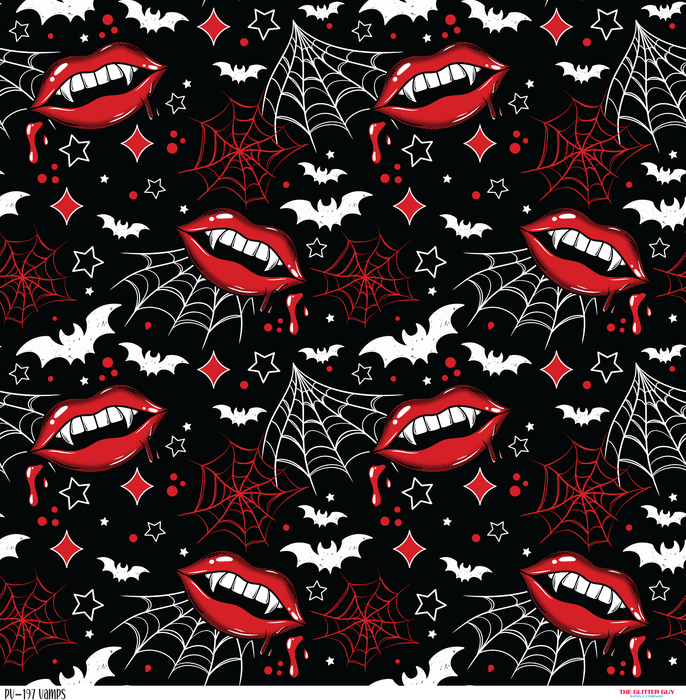 Printed Vinyl - Vamps | Printed Vinyl from The Glitter Guy