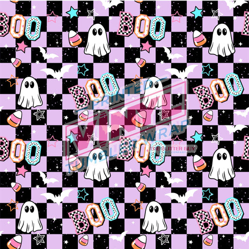 Printed Vinyl - Varsity Boo | Printed Vinyl from The Glitter Guy