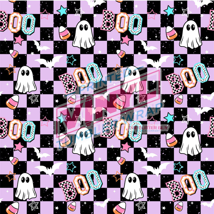Printed Vinyl - Varsity Boo | Printed Vinyl from The Glitter Guy