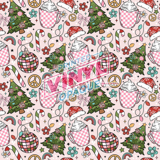 Printed Vinyl - Very Merry Disco | Printed Vinyl from The Glitter Guy