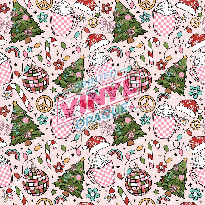 Printed Vinyl - Very Merry Disco | Printed Vinyl from The Glitter Guy