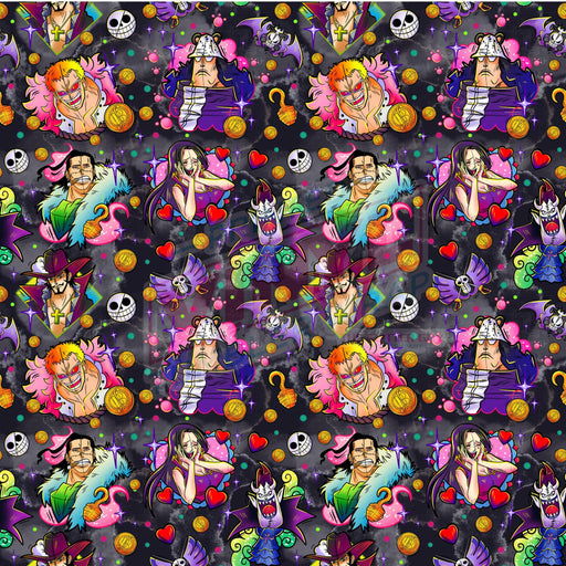 Printed Vinyl - Warlords Charcoal | Printed Vinyl from The Glitter Guy