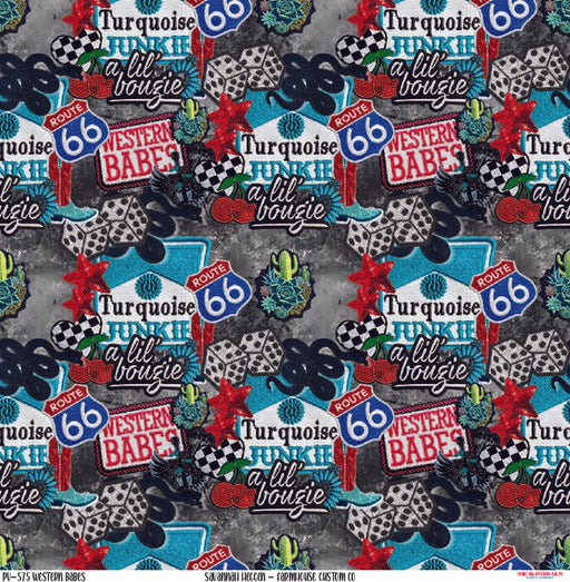 Printed Vinyl - Western Babes | Printed Vinyl from The Glitter Guy
