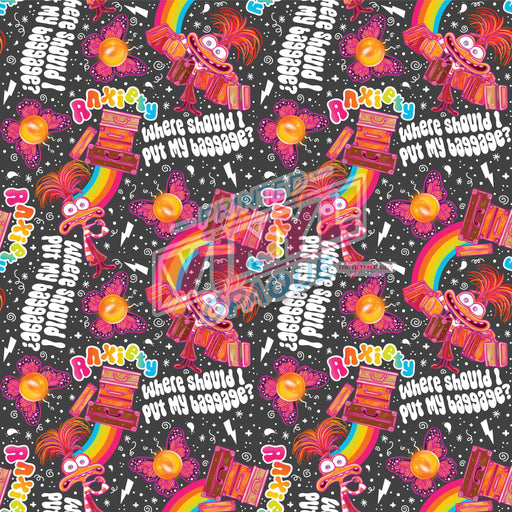 Printed Vinyl - Where Should I Put My Baggage? | Printed Vinyl from The Glitter Guy