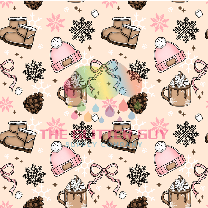 Printed Vinyl - Winter Vibes | Printed Vinyl from The Glitter Guy