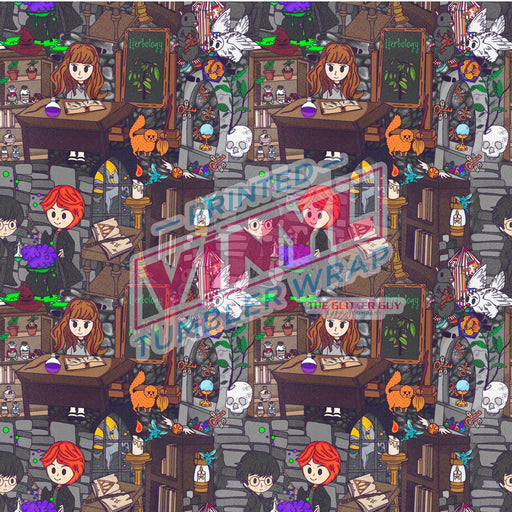 Printed Vinyl - Wizard Kids Stone | Printed Vinyl from The Glitter Guy