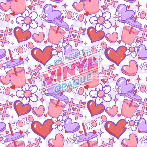 Printed Vinyl - XOXO | Printed Vinyl from The Glitter Guy