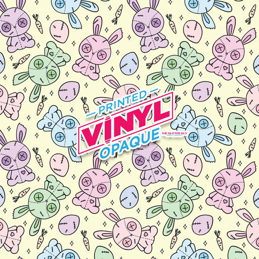 Printed Vinyl - Zombie Bunnies | Printed Vinyl from The Glitter Guy