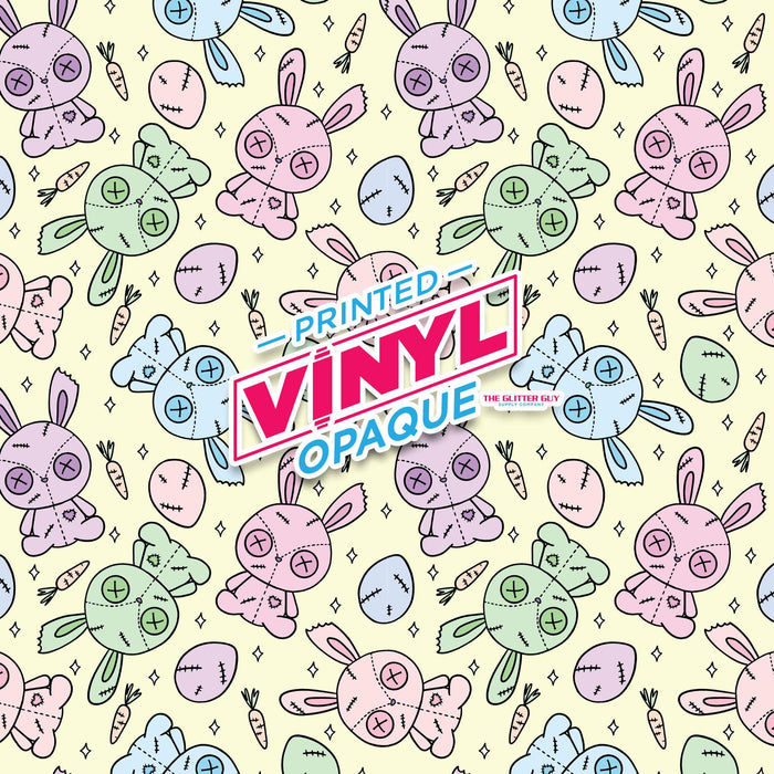 Printed Vinyl - Zombie Bunnies | Printed Vinyl from The Glitter Guy