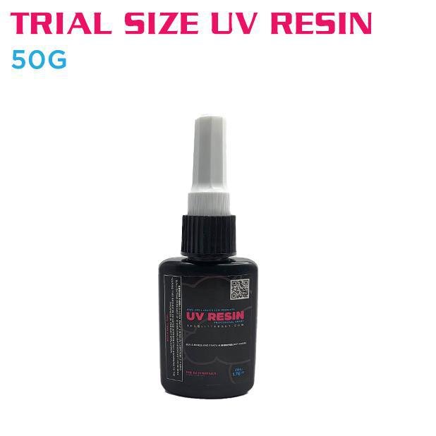 Professional Grade UV Resin 50g (1.76oz) Trial Size Bottle | Uv Resin from The Glitter Guy