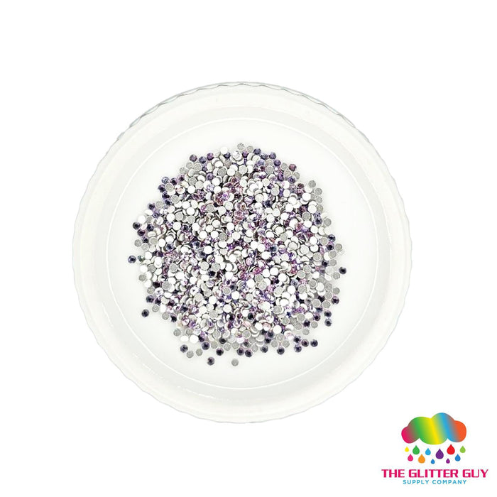 Purple Velvet | Rhinestones from The Glitter Guy