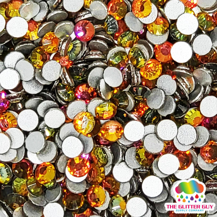 Red Flame | Rhinestones from The Glitter Guy