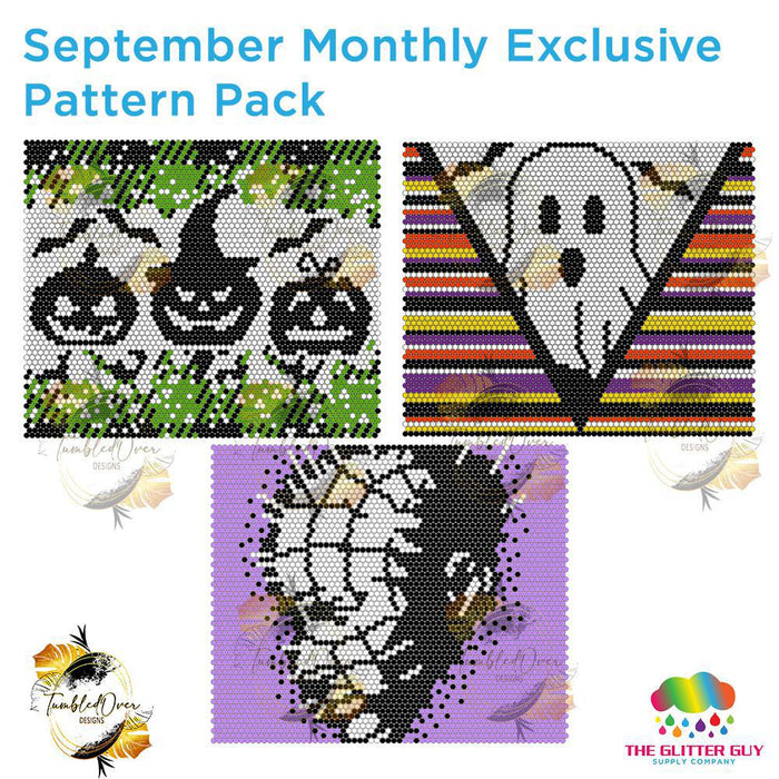 September 2023 Rhinestone Pattern Pack | Digital Download from The Glitter Guy