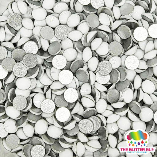 Solid White | Rhinestones from The Glitter Guy