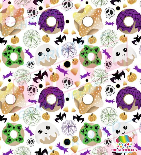 Spooky Snacks | 10" x 10" Ink Transfer Sheet | UVDTF from The Glitter Guy