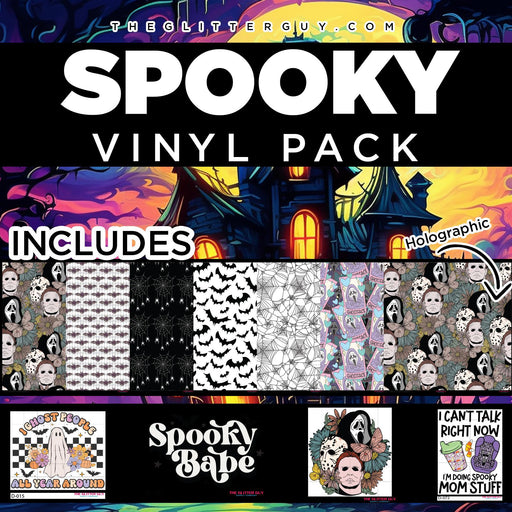 Spooky Vinyl Pack | Printed Vinyl from The Glitter Guy