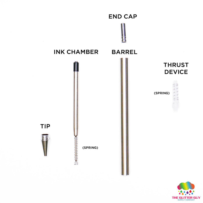 Stainless Steel Pens | Blanks from The Glitter Guy