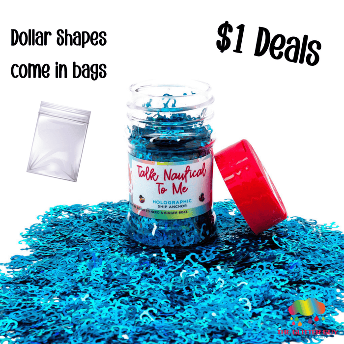 Talk Nautical To Me | Glitter Shape from The Glitter Guy