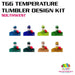 TGG Temperature Tumbler Design Kit 2024 | Bundle from The Glitter Guy