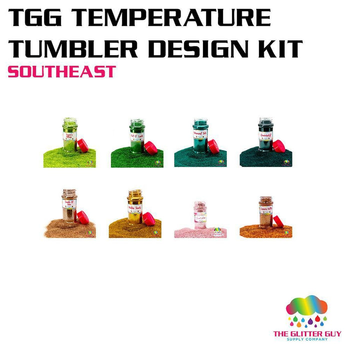 TGG Temperature Tumbler Design Kit 2024 | Bundle from The Glitter Guy