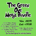 The Green One MEGA Bundle - Printed Vinyl Bundle | Printed Vinyl from The Glitter Guy