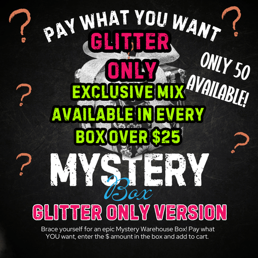Warehouse Mystery GLITTER Boxes - ONLY ITEM IN CART PLEASE - PURCHASE SEPARATE | from The Glitter Guy