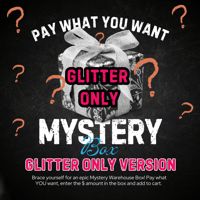 Warehouse Mystery GLITTER Boxes - ONLY ITEM IN CART PLEASE - PURCHASE SEPARATE | from The Glitter Guy