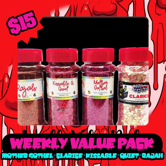 Weekly Value Pack 4 | Bundle from The Glitter Guy