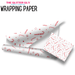 Wrapping Paper - Candy Canes | Printed Vinyl from The Glitter Guy