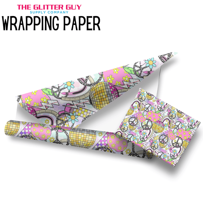 Wrapping Paper - Disco Supplies | Printed Vinyl from The Glitter Guy