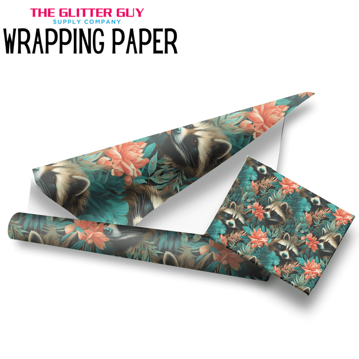 Wrapping Paper - Feral Garden | Printed Vinyl from The Glitter Guy