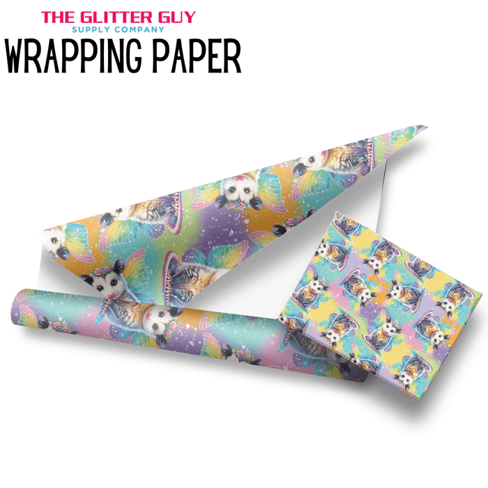 Wrapping Paper - Feral Princess | Printed Vinyl from The Glitter Guy