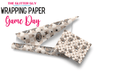 Wrapping Paper - Game Day | Printed Vinyl from The Glitter Guy
