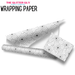 Wrapping Paper - Heart Web White | Printed Vinyl from The Glitter Guy