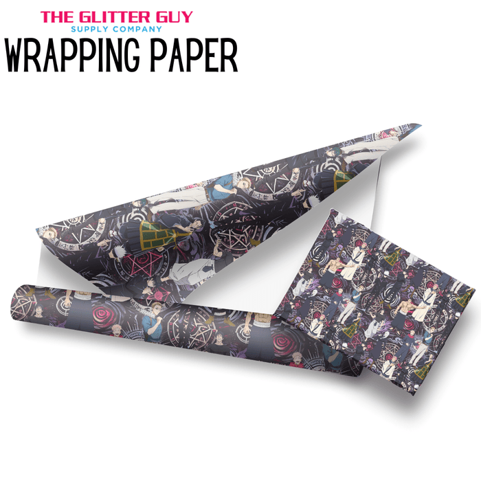 Wrapping Paper - Jujutsu Kaisen | Printed Vinyl from The Glitter Guy