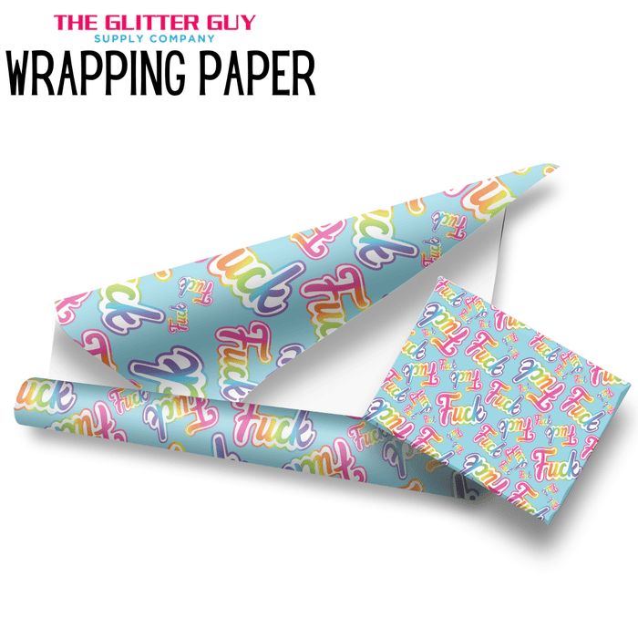 Wrapping Paper - Lisa F | Printed Vinyl from The Glitter Guy