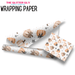 Wrapping Paper - Pretty Pumpkins | Printed Vinyl from The Glitter Guy