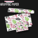 Wrapping Paper - Spooky Summer | Printed Vinyl from The Glitter Guy