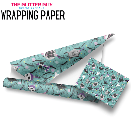 Wrapping Paper - Spooky Tree | Printed Vinyl from The Glitter Guy