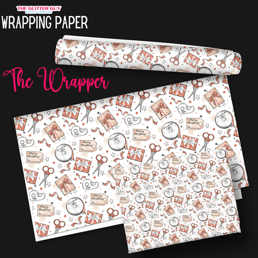 Wrapping Paper - The Wrapper | Printed Vinyl from The Glitter Guy