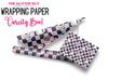 Wrapping Paper - Varsity Boo | Printed Vinyl from The Glitter Guy