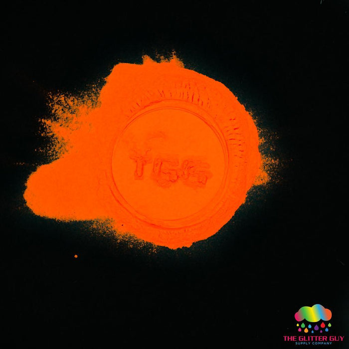Spooky D's Glow Powder - Red Orange 2 Orange - The Glitter Guy