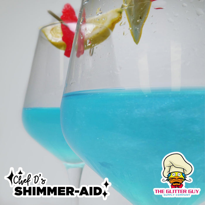 Shimmer-aid Edible Glitter Blue - The Glitter Guy